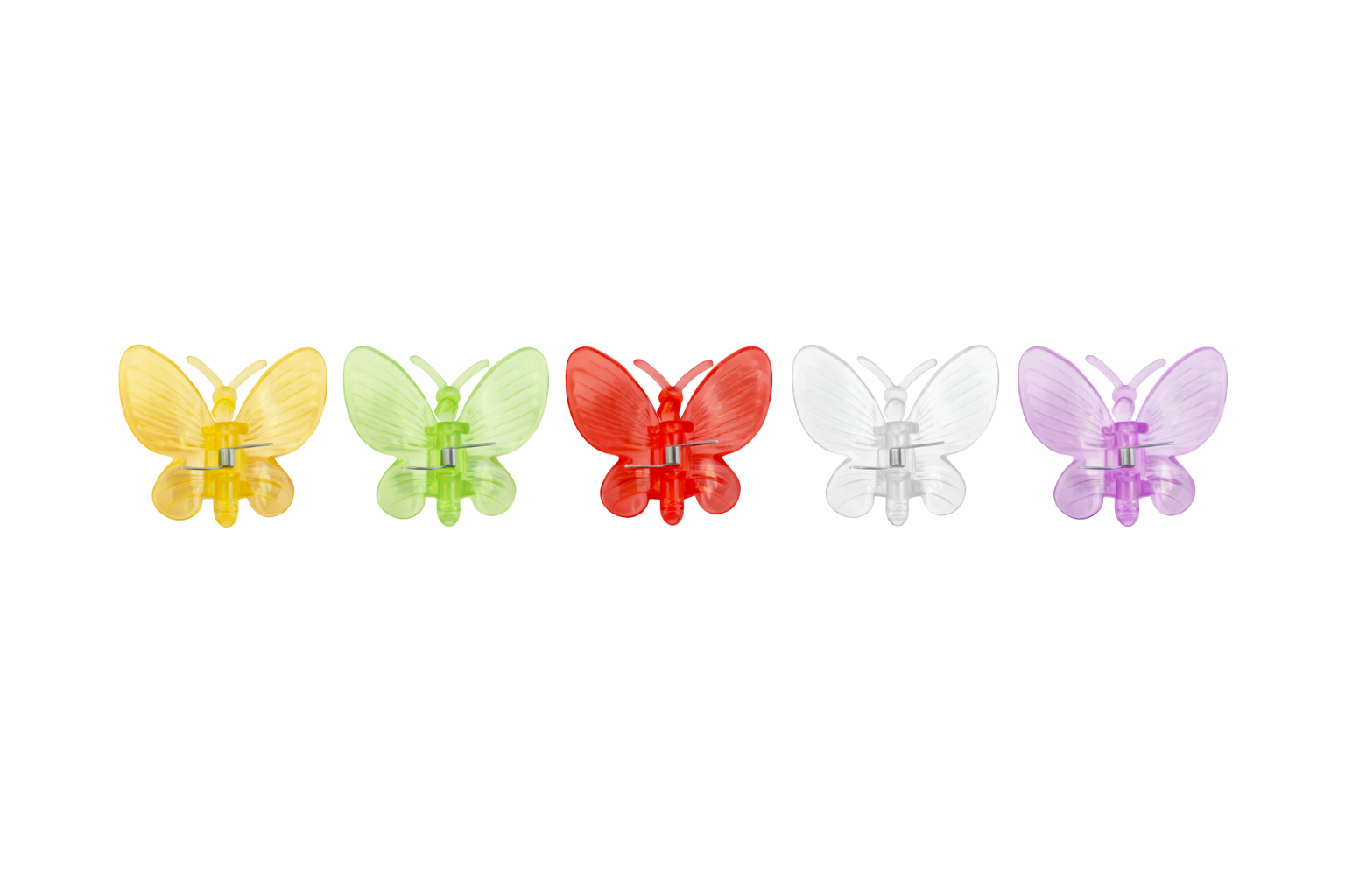 Orchid & Plant Support Clips – Butterfly Design (Pack of 5)