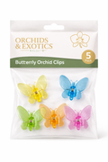 Orchid & Plant Support Clips – Butterfly Design (Pack of 5)
