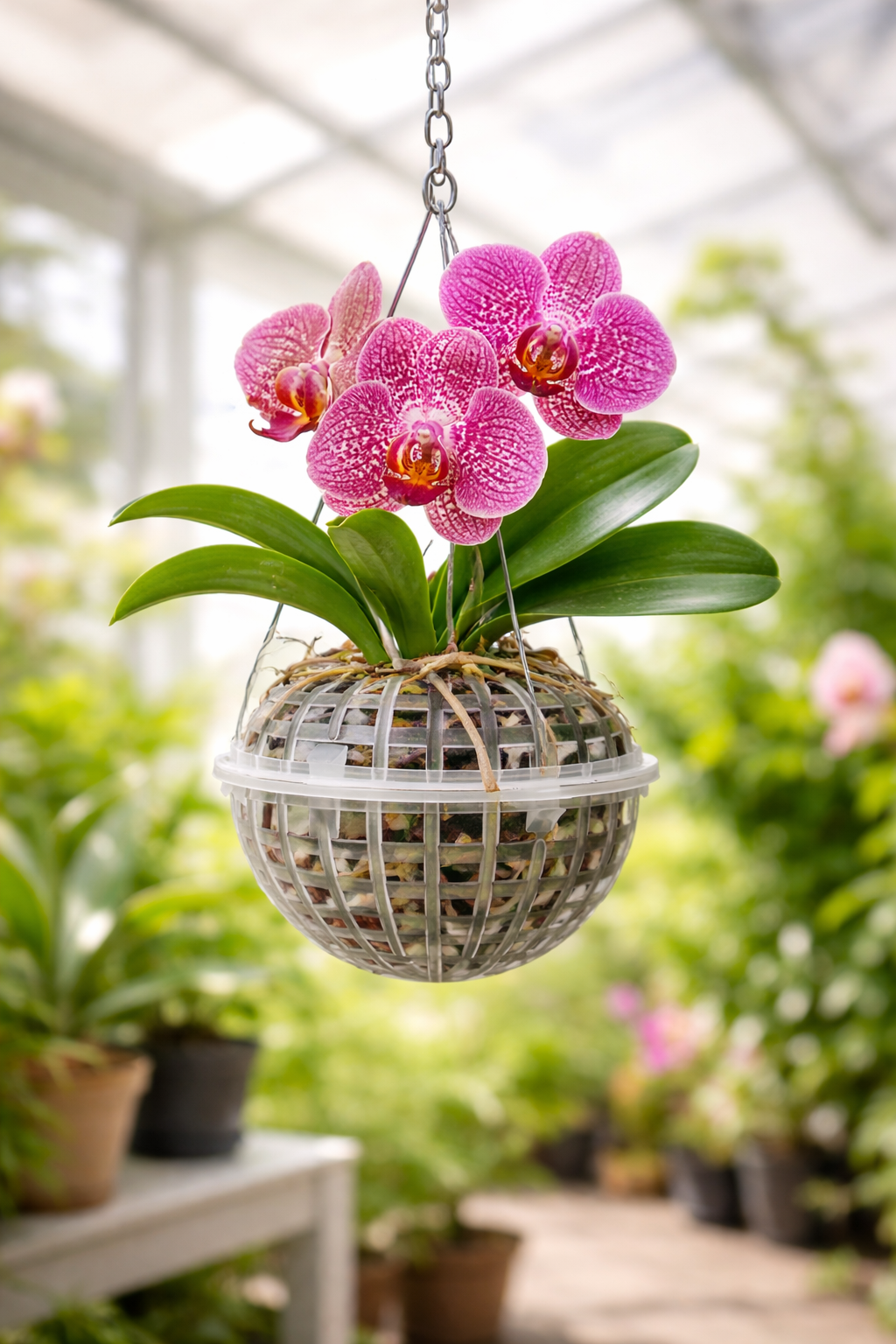 Hanging Orchid Root Baskets (2-Pack)